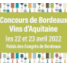 Communiqué de presse - concours de Bordeaux 2022 - les dates à retenir