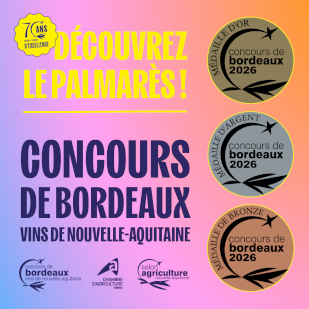 Palmarès concours de Bordeaux 2026